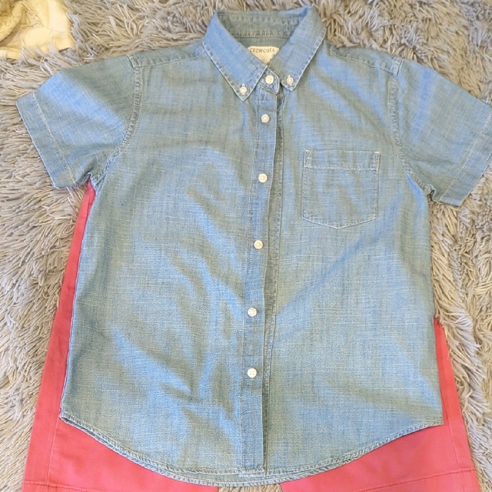 Blue Denim Kids Shirt